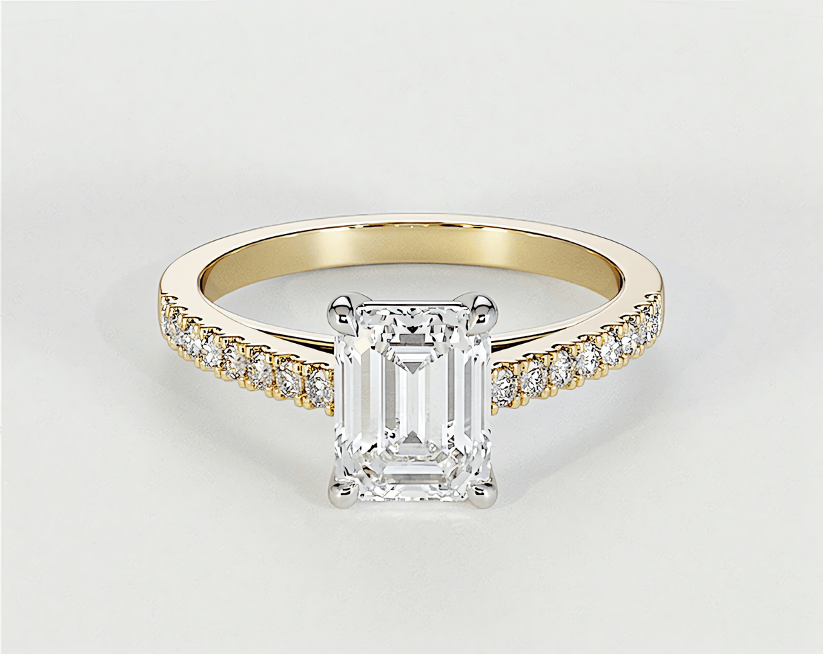 Natalie - Emerald - Engagement Rings - Ramzi & Co.®