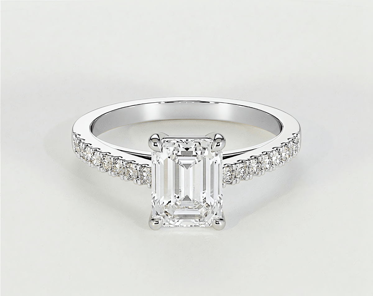 Natalie - Emerald - Engagement Rings - Ramzi & Co.®