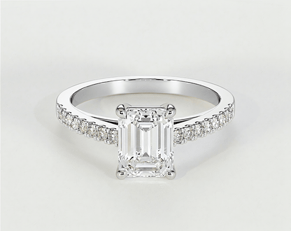 Natalie - Emerald - Engagement Rings - Ramzi & Co.®