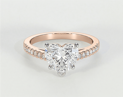 Natalie - Heart - Engagement Rings - Ramzi & Co.®