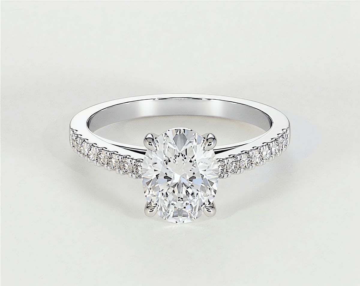Natalie - Oval - Engagement Rings - Ramzi & Co.®