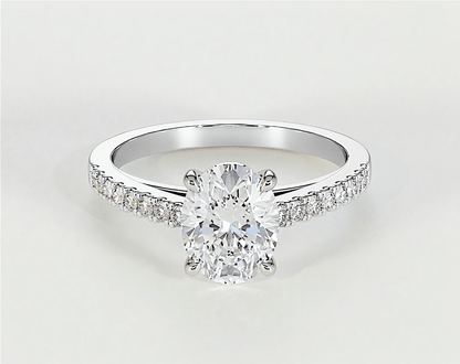 Natalie - Oval - Engagement Rings - Ramzi & Co.®