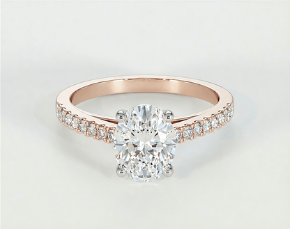 Natalie - Oval - Engagement Rings - Ramzi & Co.®