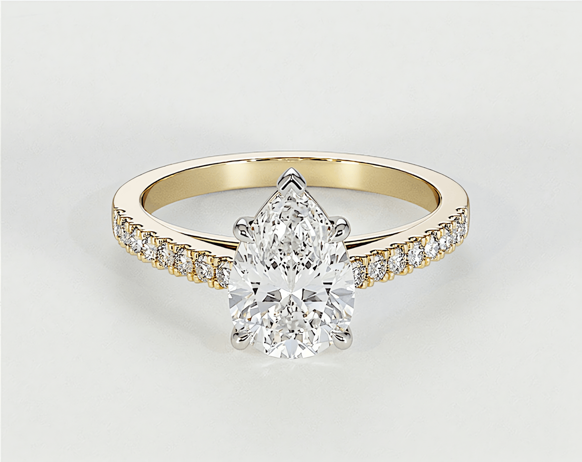 Natalie - Pear - Engagement Rings - Ramzi & Co.®