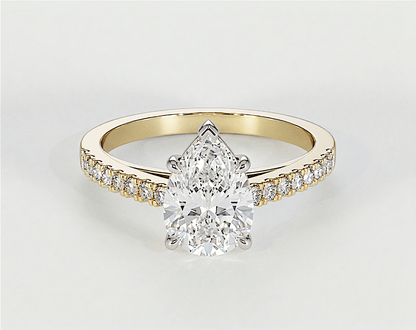 Natalie - Pear - Engagement Rings - Ramzi & Co.®