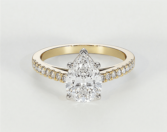 Natalie - Pear - Engagement Rings - Ramzi & Co.®