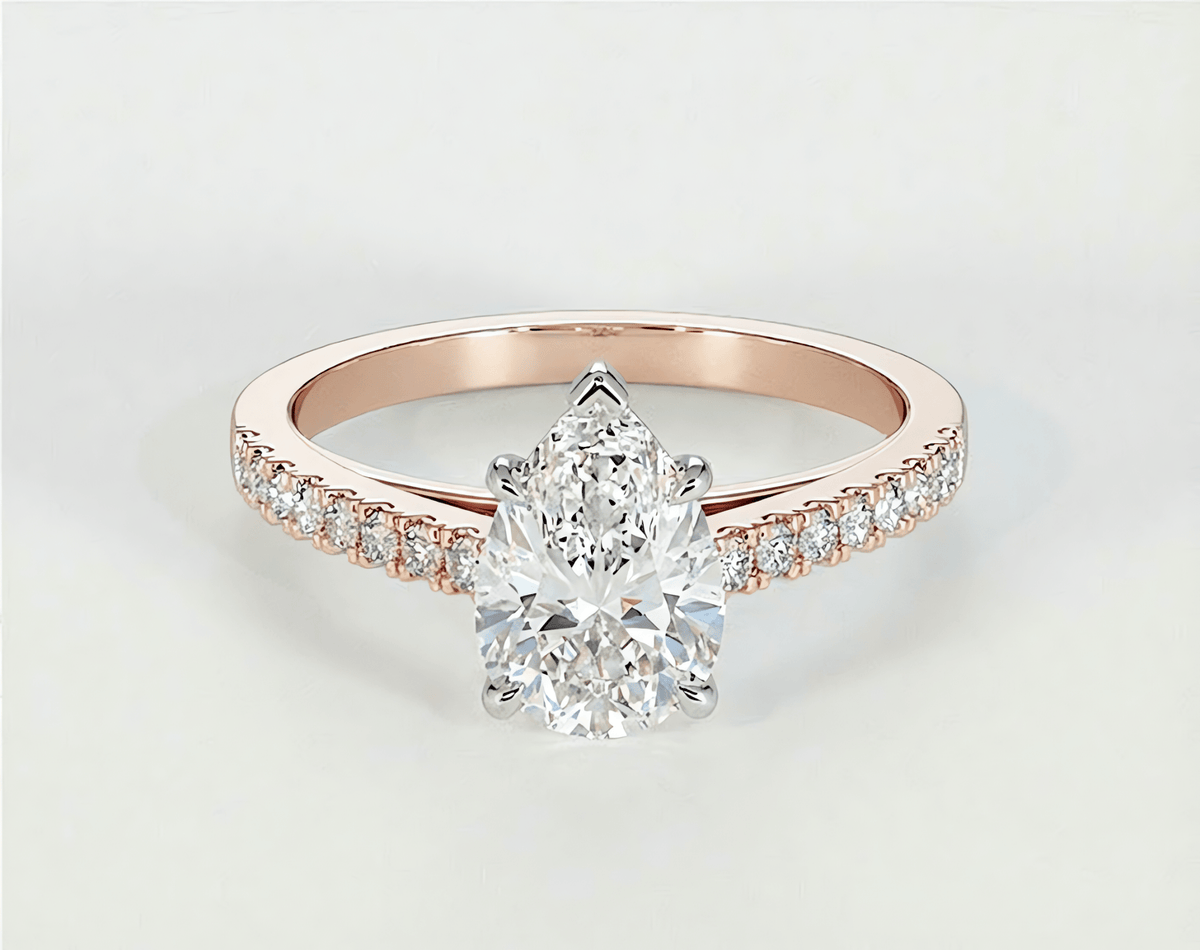 Natalie - Pear - Engagement Rings - Ramzi & Co.®