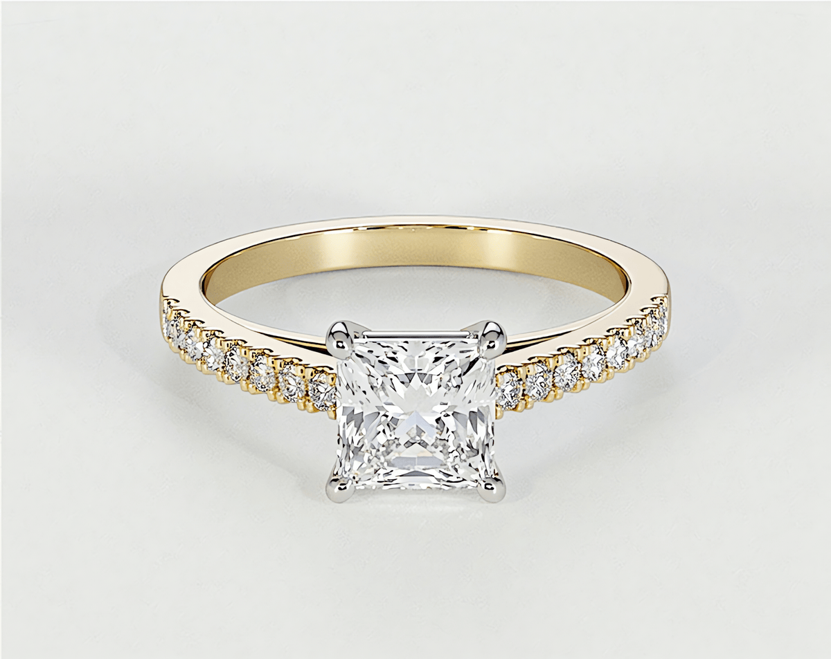 Natalie - Princess - Engagement Rings - Ramzi & Co.®