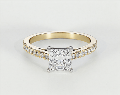 Natalie - Princess - Engagement Rings - Ramzi & Co.®