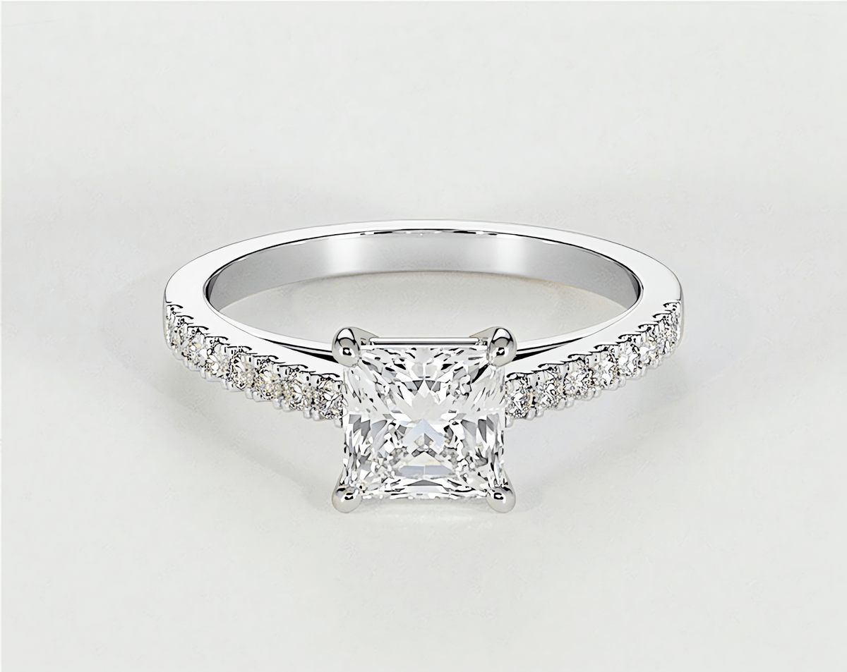 Natalie - Princess - Engagement Rings - Ramzi & Co.®