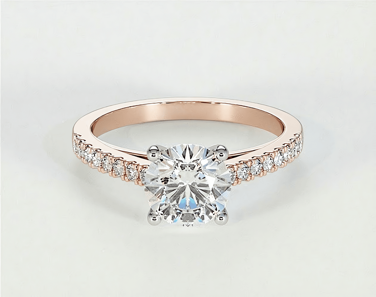 Natalie - Round - Engagement Rings - Ramzi & Co.®