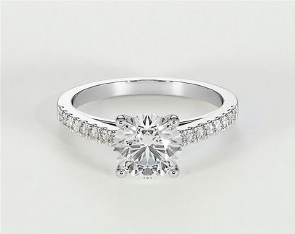 Natalie - Round - Engagement Rings - Ramzi & Co.®