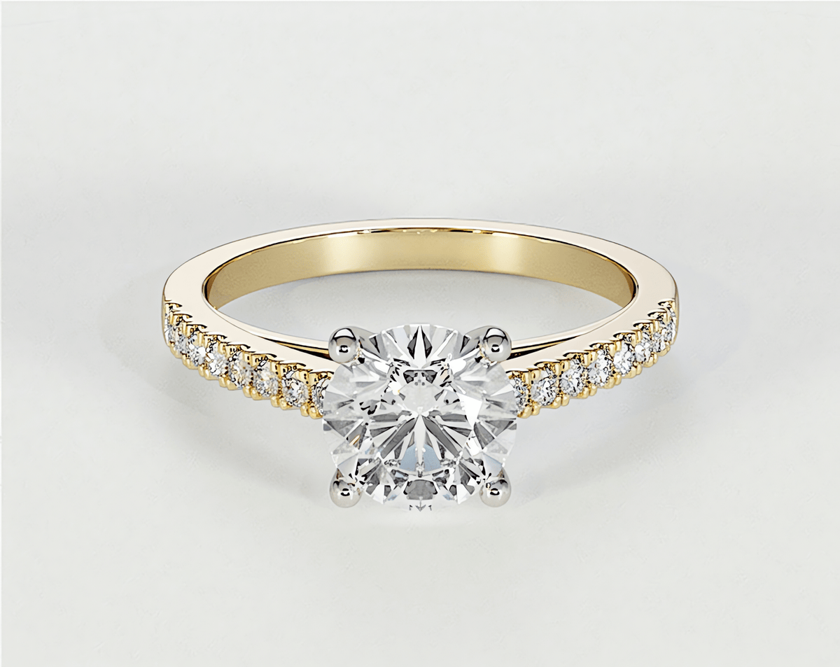 Natalie - Round - Engagement Rings - Ramzi & Co.®