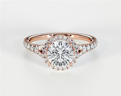 Nicole - Round - Engagement Rings - Ramzi & Co.®