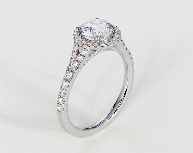 Nicole - Round - Engagement Rings - Ramzi & Co.®