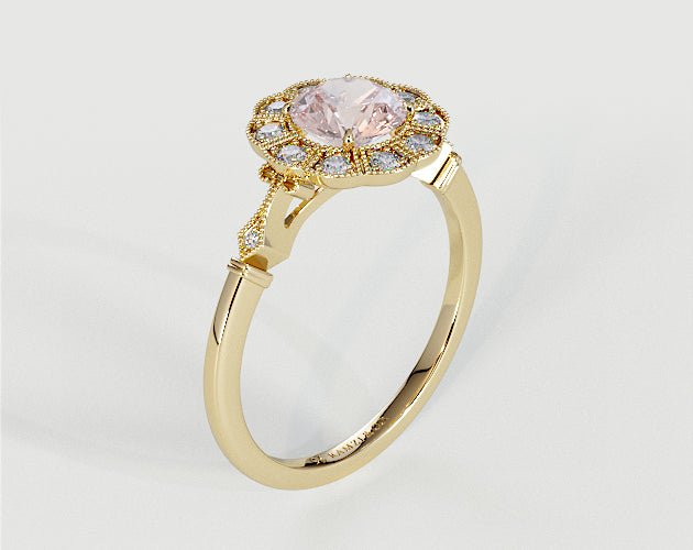 Nina - Morganite Rings - Ramzi & Co.®