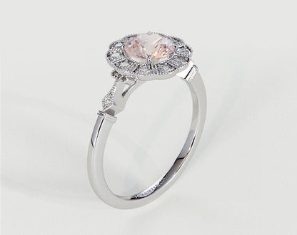 Nina - Morganite Rings - Ramzi & Co.®
