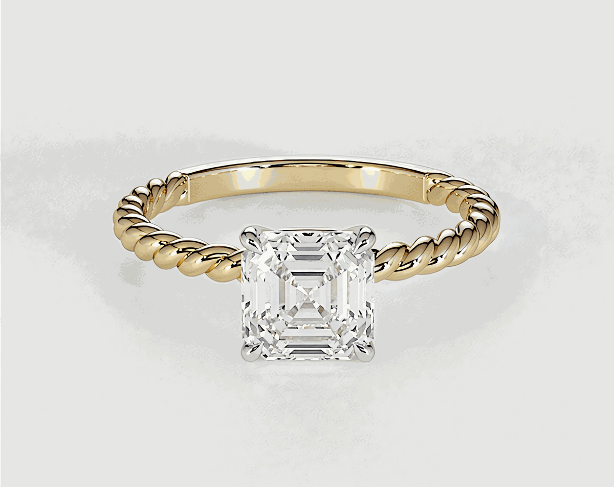 Nora - Asscher - Engagement Rings - Ramzi & Co.®