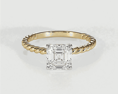 Nora - Asscher - Engagement Rings - Ramzi & Co.®