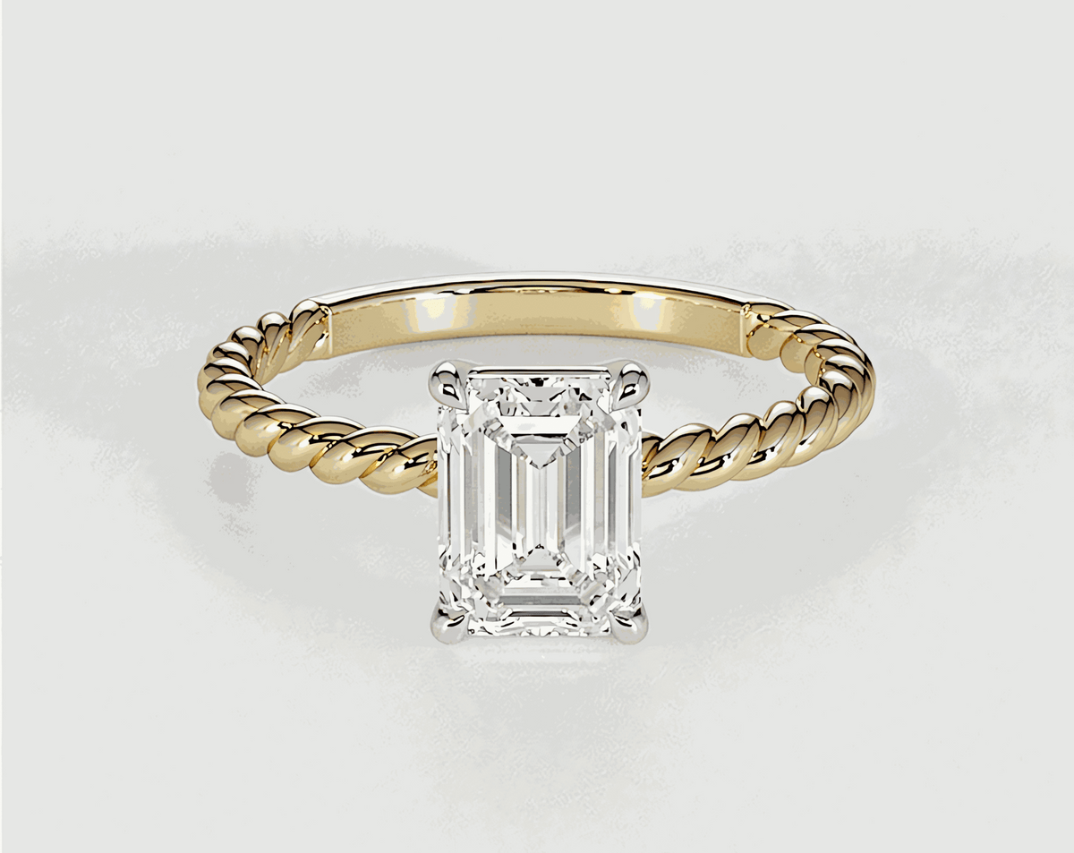 Nora - Emerald - Engagement Rings - Ramzi & Co.®