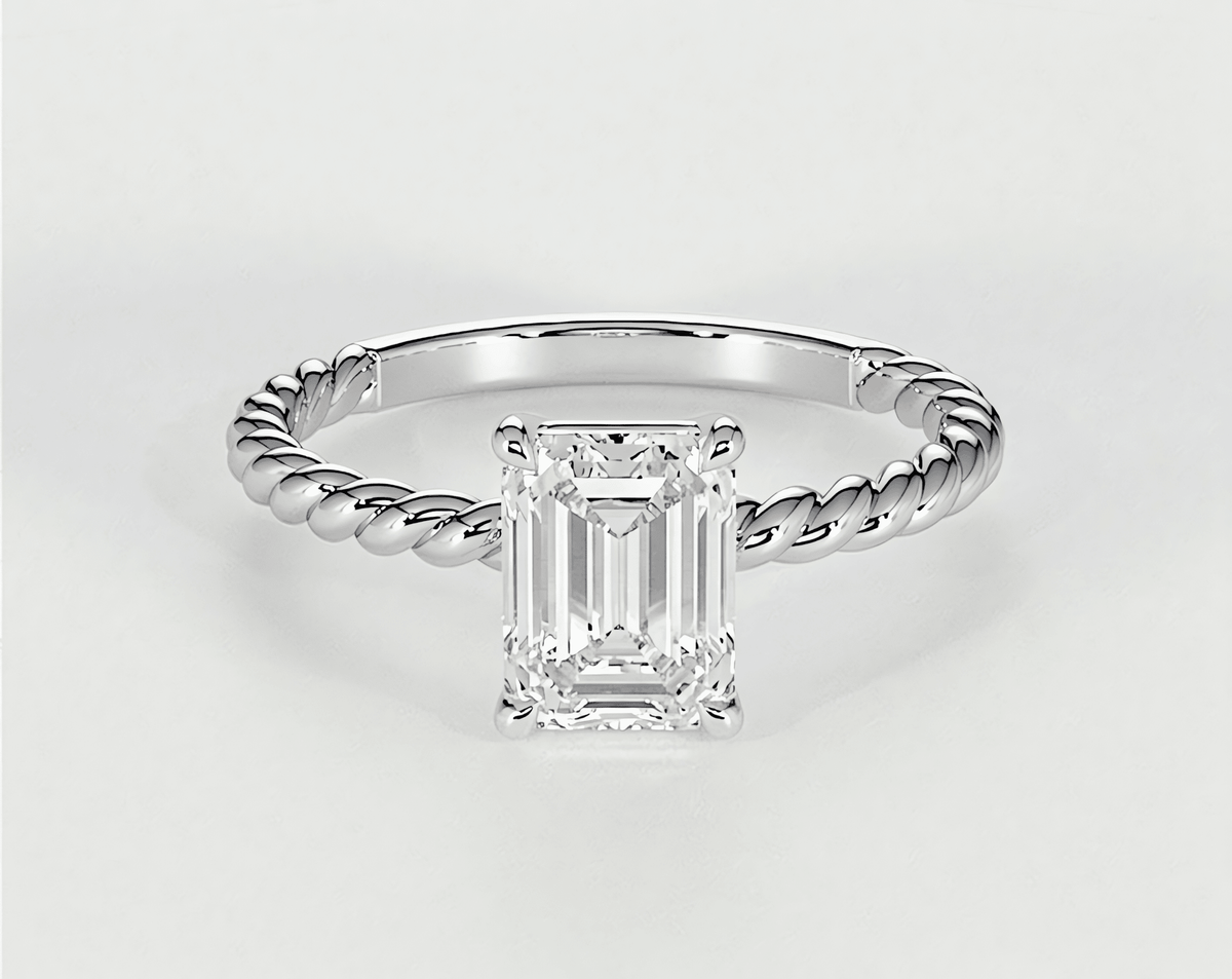 Nora - Emerald - Engagement Rings - Ramzi & Co.®