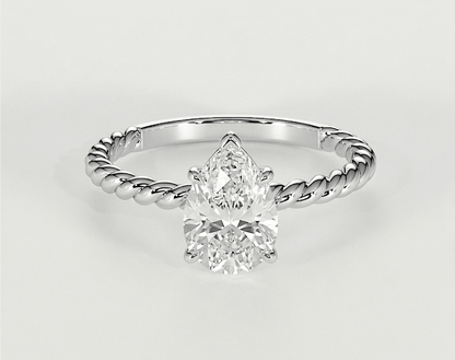 Nora - Pear - Engagement Rings - Ramzi & Co.®