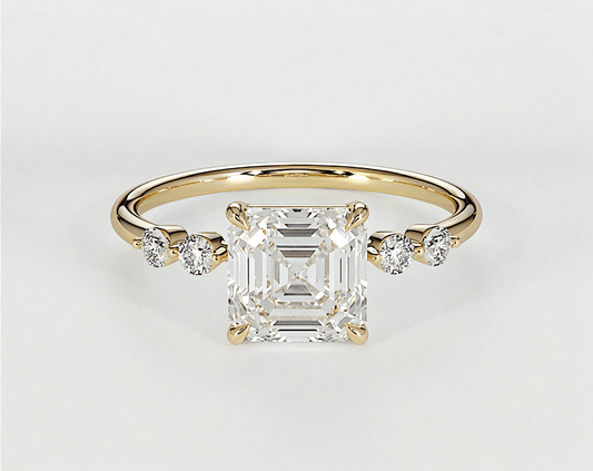 Olive - Asscher - Engagement Rings - Ramzi & Co.®