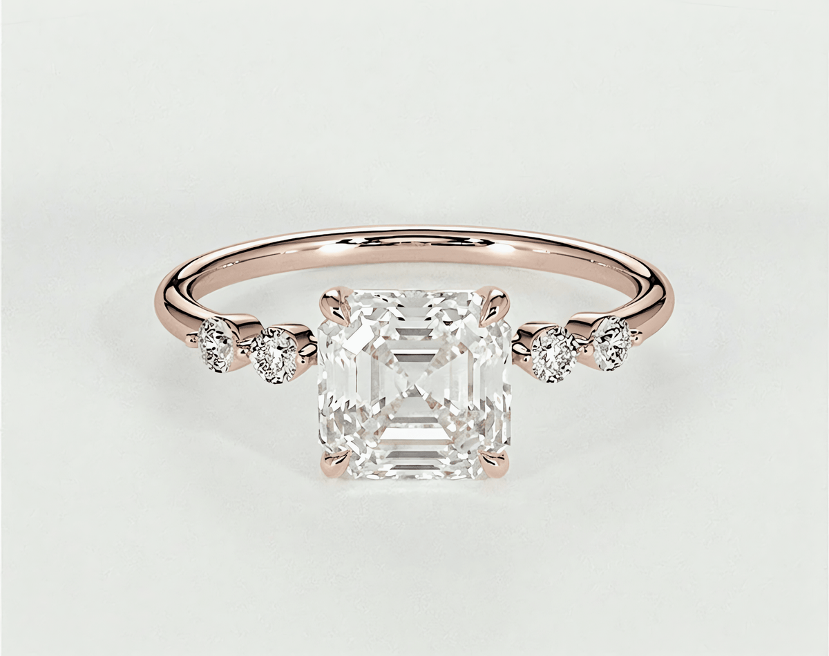 Olive - Asscher - Engagement Rings - Ramzi & Co.®
