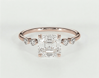 Olive - Asscher - Engagement Rings - Ramzi & Co.®
