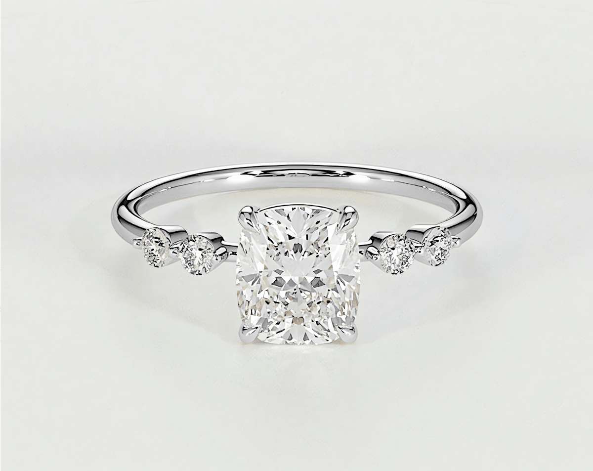 Olive - Cushion - Engagement Rings - Ramzi & Co.®