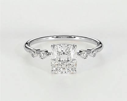 Olive - Cushion - Engagement Rings - Ramzi & Co.®
