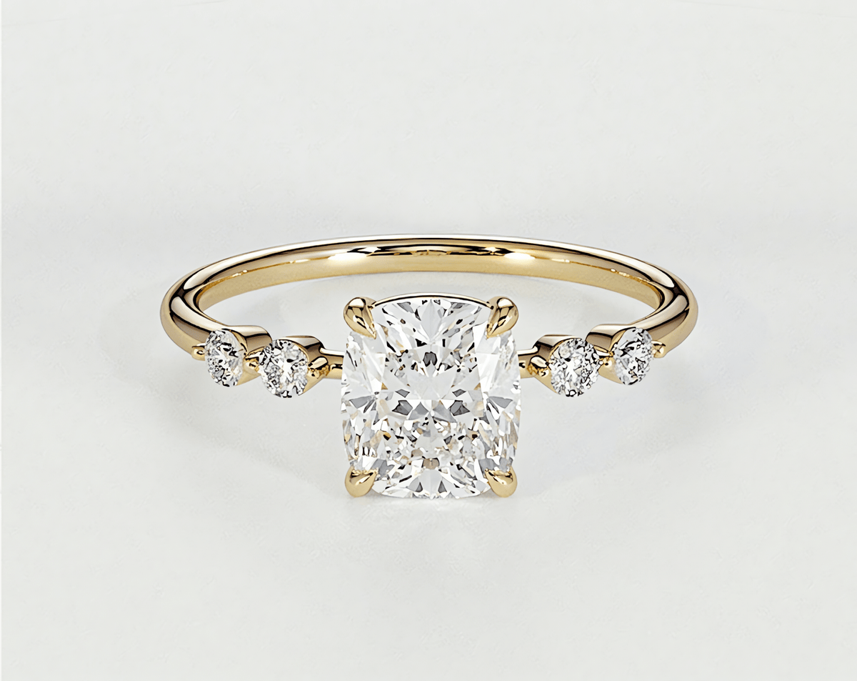 Olive - Cushion - Engagement Rings - Ramzi & Co.®