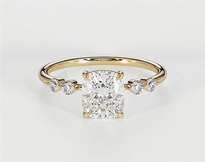 Olive - Cushion - Engagement Rings - Ramzi & Co.®