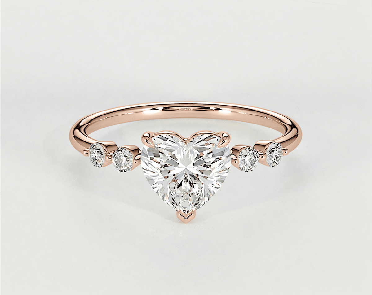 Olive - Heart - Engagement Rings - Ramzi & Co.®