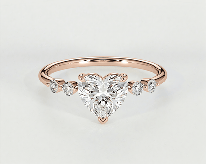 Olive - Heart - Engagement Rings - Ramzi & Co.®