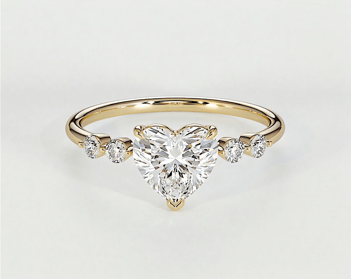 Olive - Heart - Engagement Rings - Ramzi & Co.®