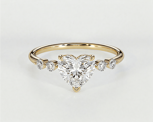 Olive - Heart - Engagement Rings - Ramzi & Co.®