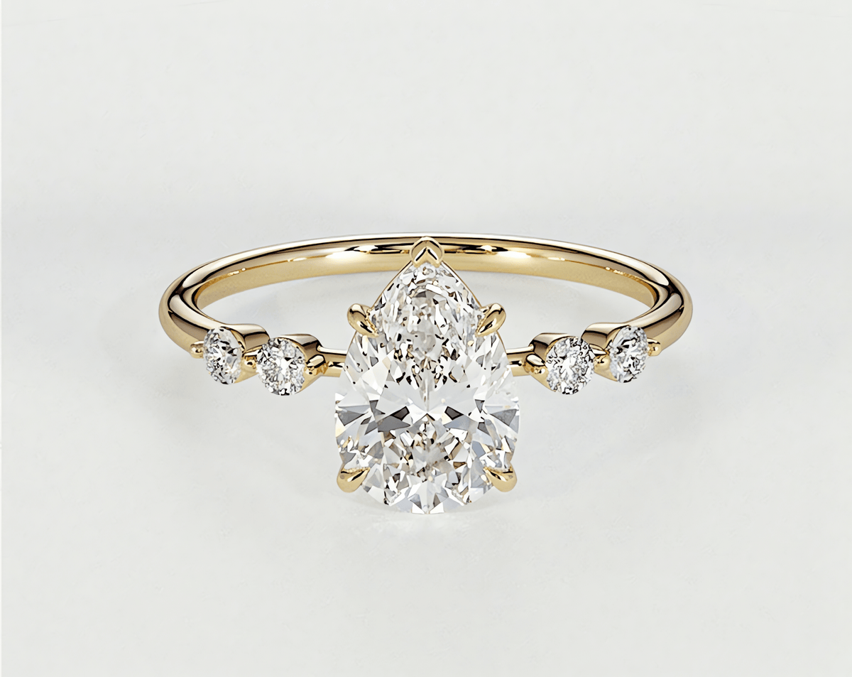 Olive - Pear - Engagement Rings - Ramzi & Co.®