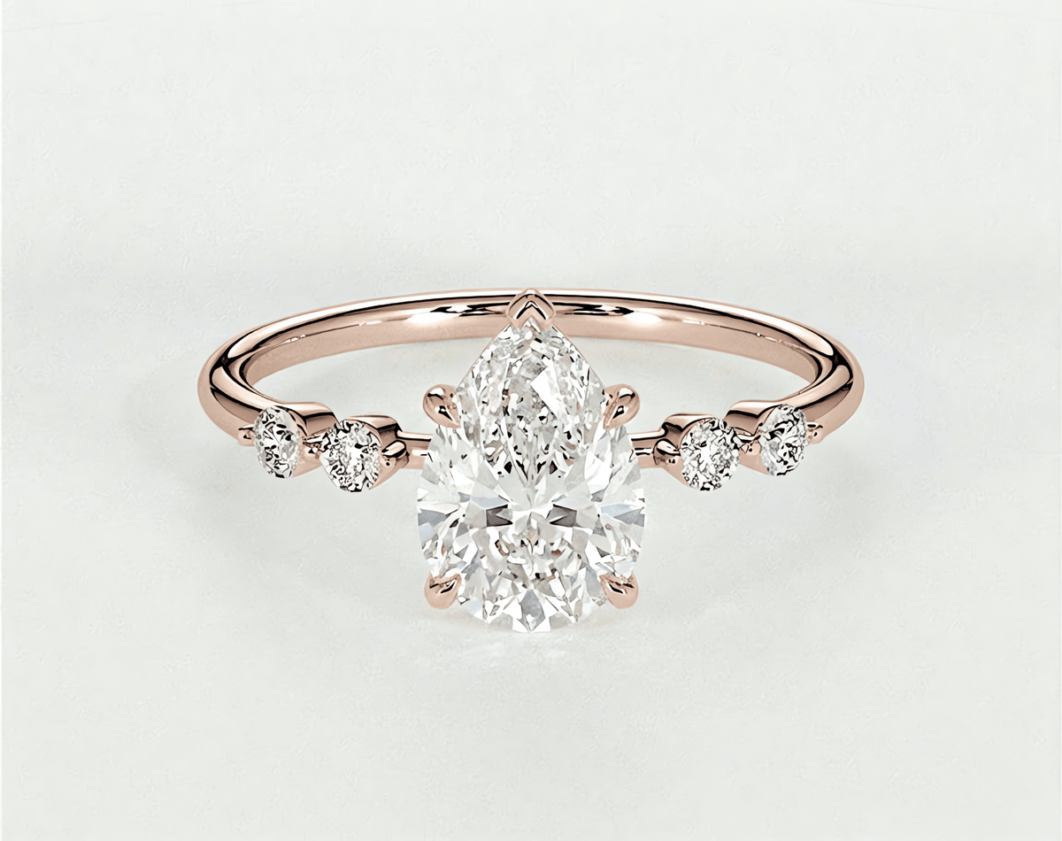Olive - Pear - Engagement Rings - Ramzi & Co.®