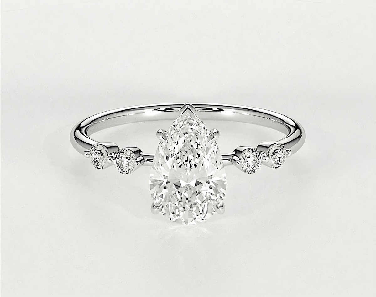 Olive - Pear - Engagement Rings - Ramzi & Co.®