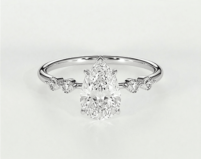 Olive - Pear - Engagement Rings - Ramzi & Co.®
