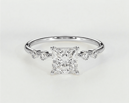 Olive - Princess - Engagement Rings - Ramzi & Co.®