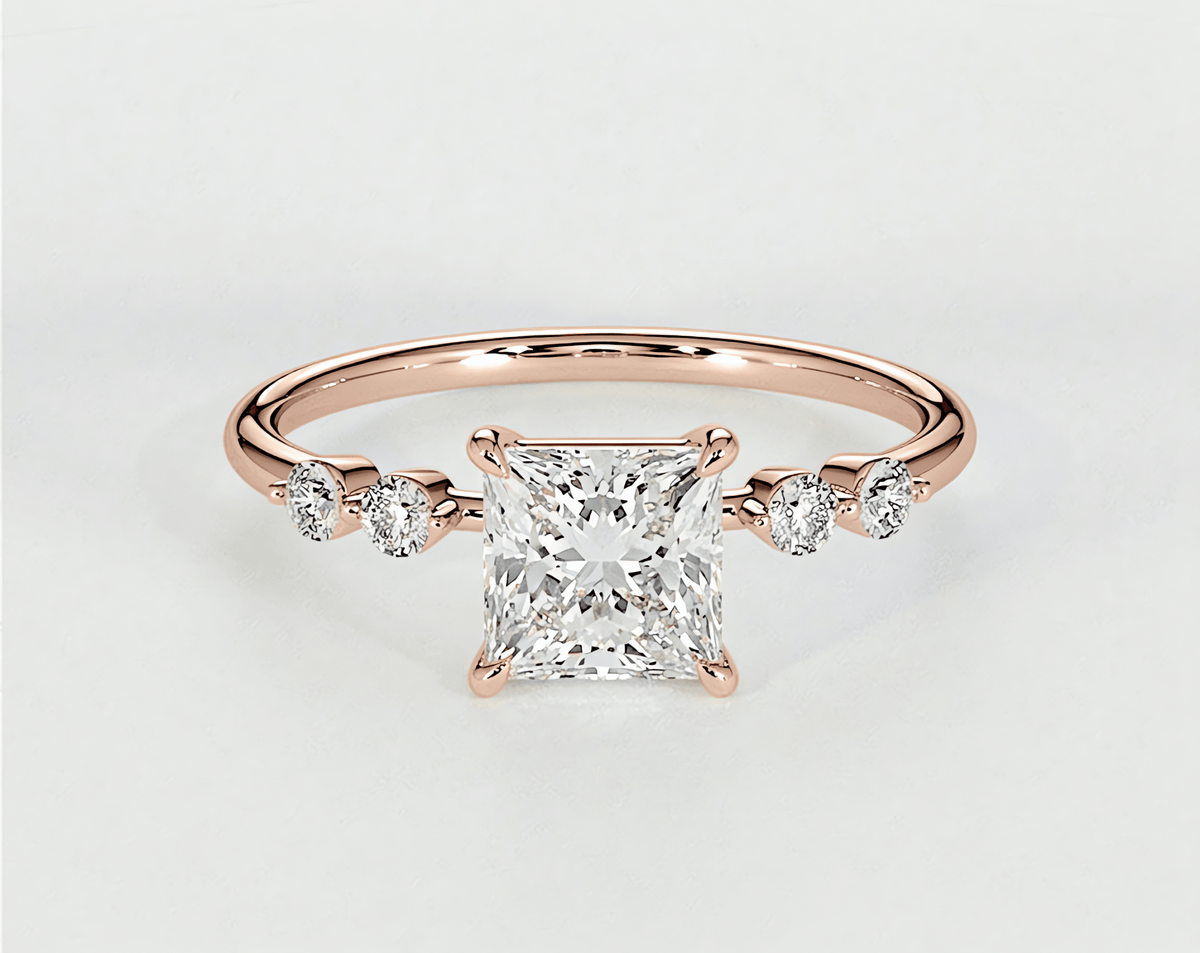 Olive - Princess - Engagement Rings - Ramzi & Co.®