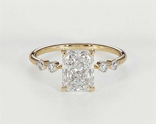 Olive - Radiant - Engagement Rings - Ramzi & Co.®