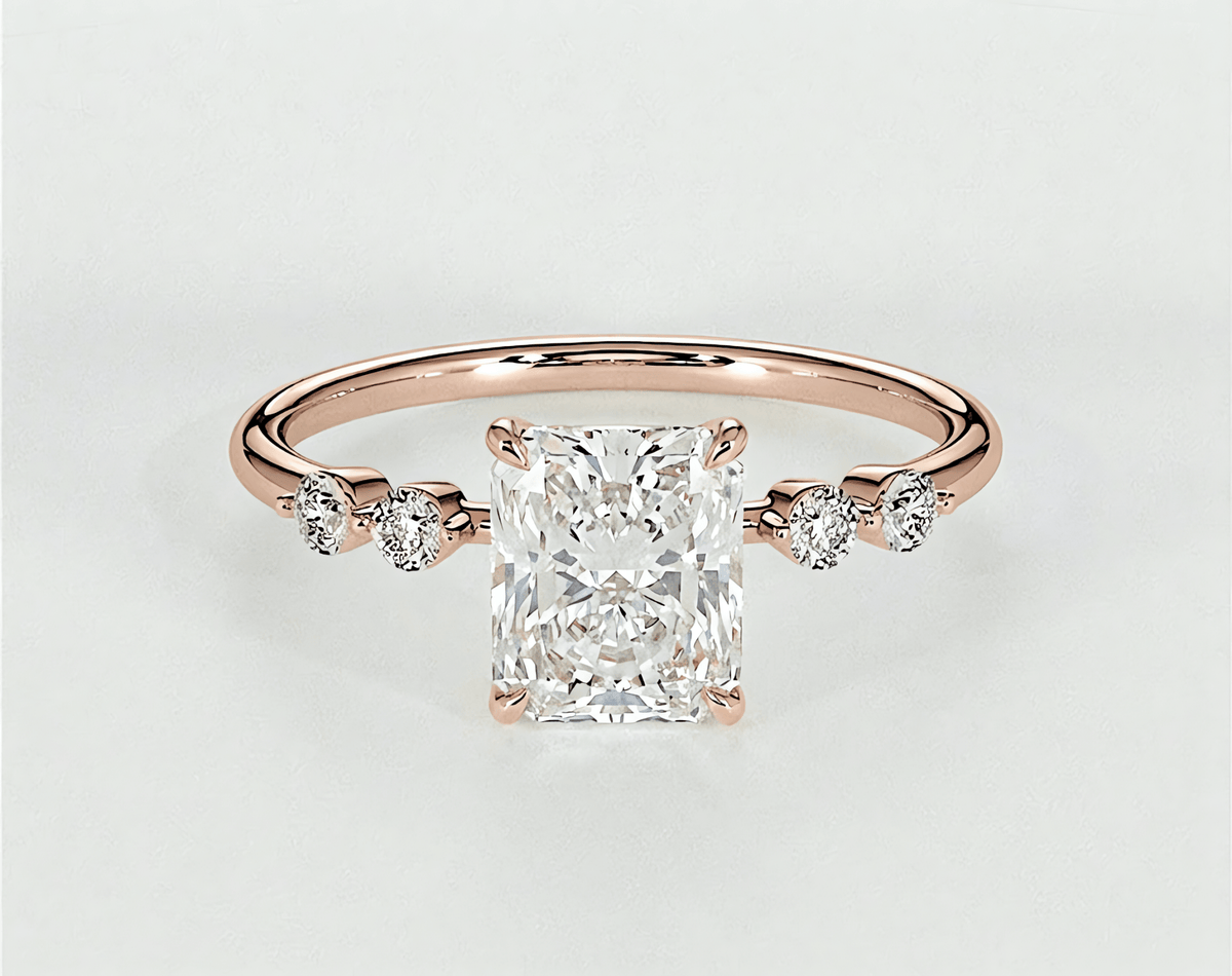 Olive - Radiant - Engagement Rings - Ramzi & Co.®