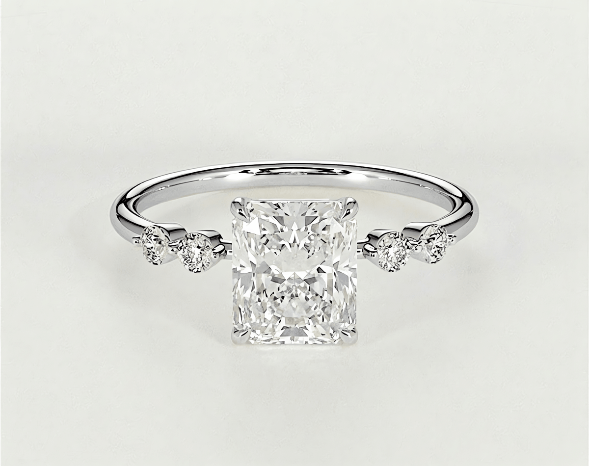Olive - Radiant - Engagement Rings - Ramzi & Co.®