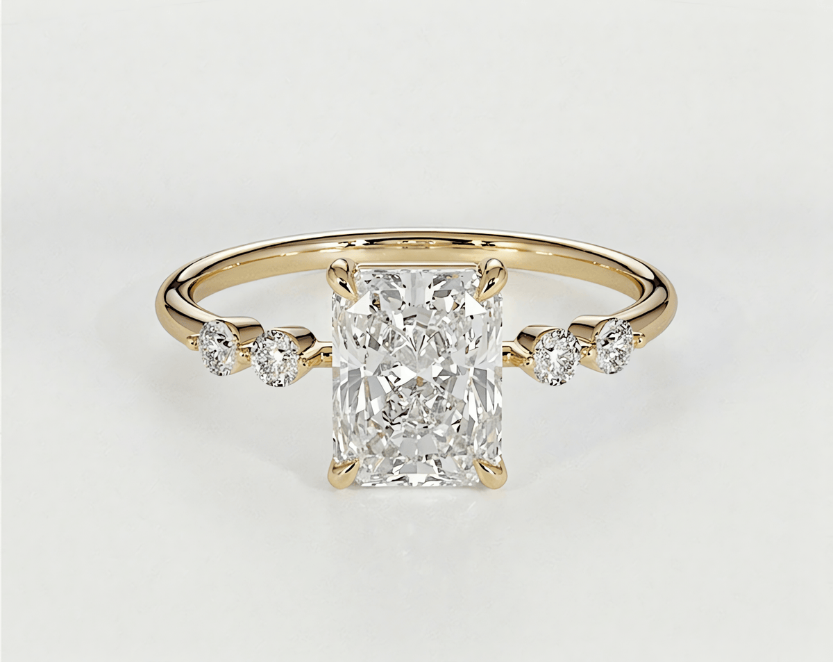 Olive - Radiant - Engagement Rings - Ramzi & Co.®