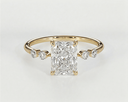 Olive - Radiant - Engagement Rings - Ramzi & Co.®