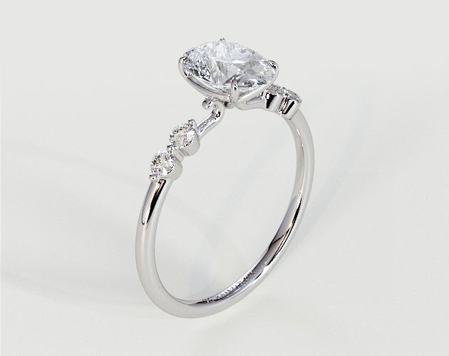 Olive - Round - Engagement Rings - Ramzi & Co.®