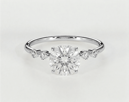 Olive - Round - Engagement Rings - Ramzi & Co.®